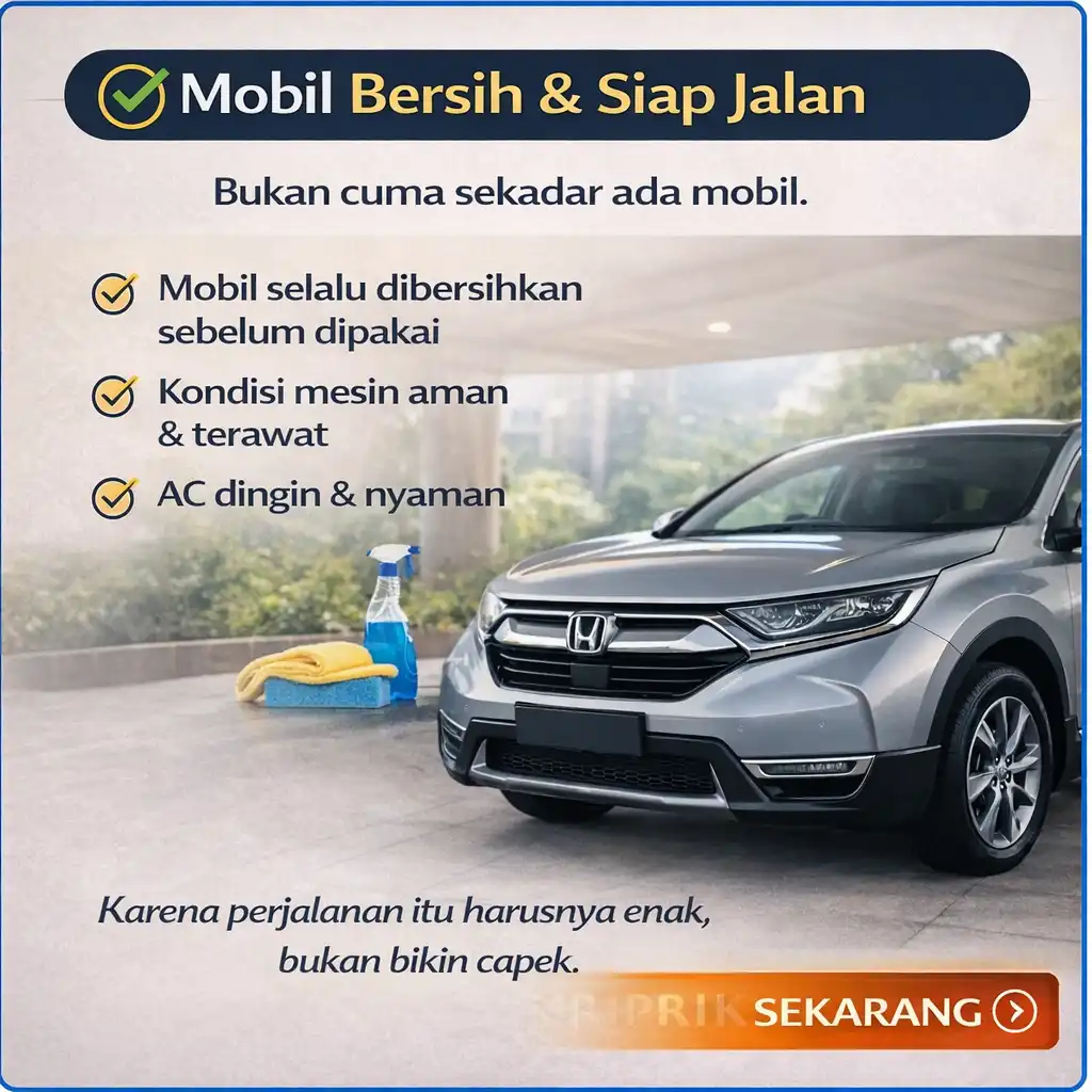 mobil siap jalan
