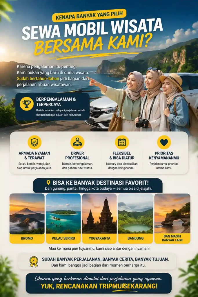 penyewaan mobil wisata terbaik di cianjur
