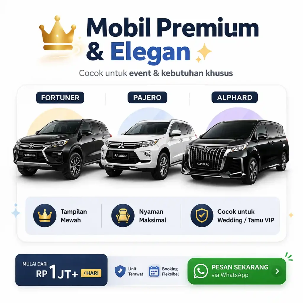sewa mobil premium cianjur